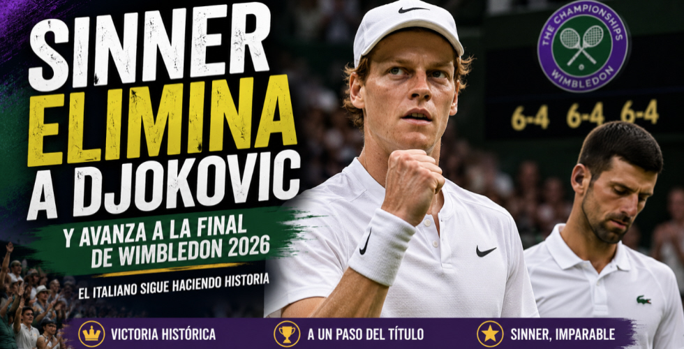 Sinner Elimina A Djokovic En Wimbledon